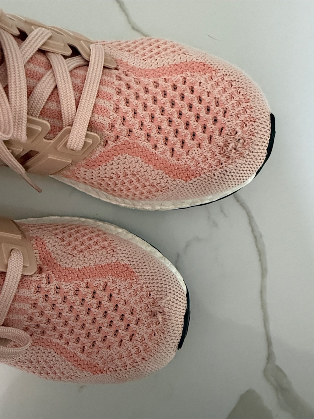 adidas Women's ultraBoost Running Shoe - Pale Pink/Blush - Picture 7 of 14
